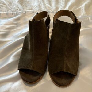 Franco Sarto Open Toe Heel Sandal
